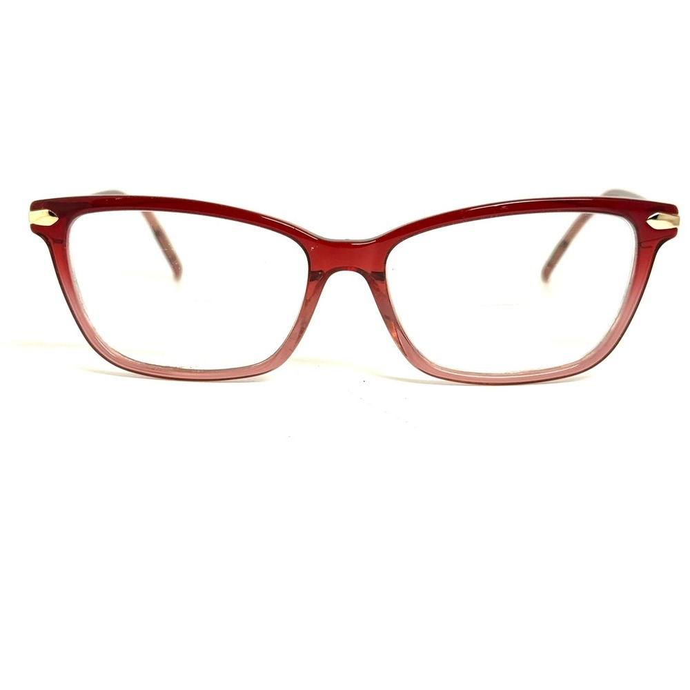 Ainslie BURG Burgundy Ombre Cat Eye Eyeglasses Frames 53-15-142 Gold Detail